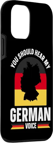 Vista 3 de Funda para iPhone 12 mini You Should Hear My German Voice Scream Teacher Alemania