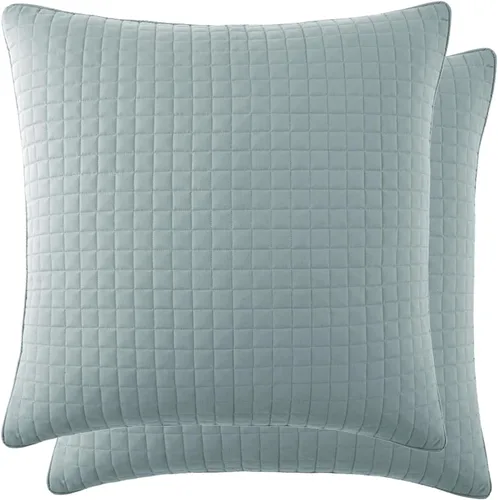 Vista 90 de Fundas Southshore Fine Linens Vilano Springs, para almohada, acolchadas, Microfibra, Pizarra, 20" x 36" 15 - Pizarra