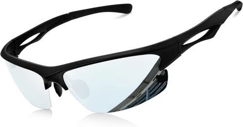 Vista 11 de KANASTAL Sports Sunglasses Men Women Polarized UV400 TR90 Half Frame