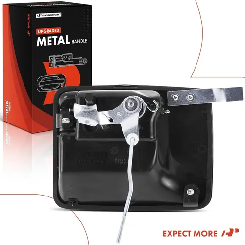 Vista 8 de A-Premium Manija de puerta exterior de metal mejorada, lado delantero