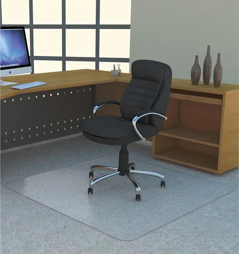Vista 6 de Lorell LLR69703 - Tapete rectangular de policarbonato para silla, 7.09 pulgadas de alto x 26.77 pulgadas de ancho x 73.62 pulgadas de largo
