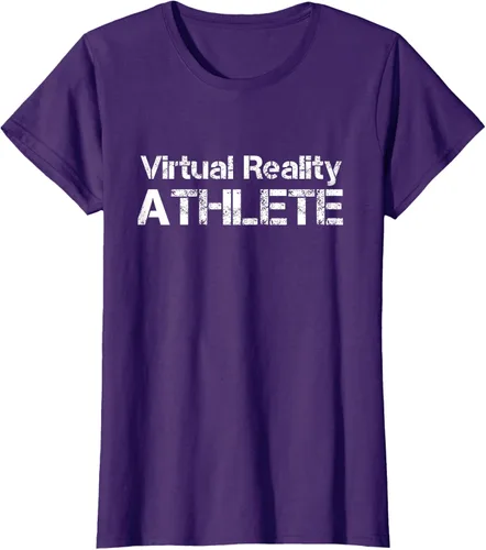 Vista 8 de Virtual Reality ATHLETE for VR Gamers Camiseta, Negro, S