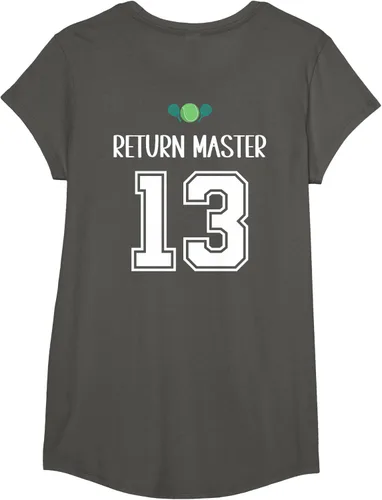 Vista 31 de Camiseta divertida del grupo de tenis de pádel para el equipo de pádel