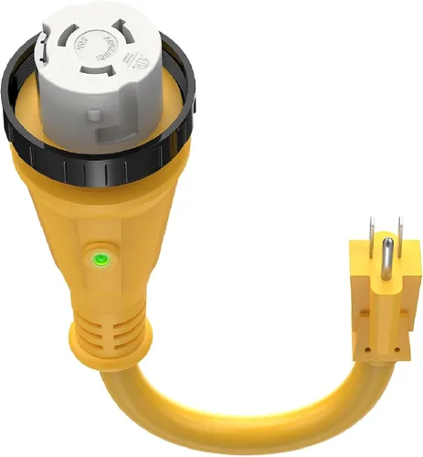 Vista 8 de Kohree Adaptador RV de 30 amperios a 50 amperios