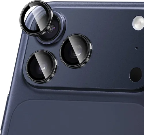 Vista 56 de Compatible con iPhone 13 Pro para iPhone 13 Pro Max, protector de lente de cámara antiarañazos, vidrio templado 9H, protector de cámara de metal a