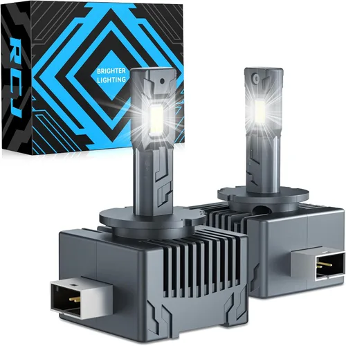 Vista 15 de RCJ H11 Bulbs, 16000LM Super Bright 6000K Cool White
