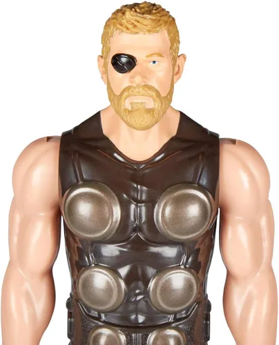 Vista 3 de Marvel Infinity War Titan Hero Series Thor con puerto Titan Hero Power FX
