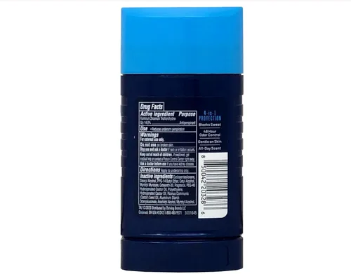 Vista 4 de Right Guard Desodorante deportivo, aroma fresco, paquete de 2, sólido invisible, protección 24 horas, bloqueadores de sudor y olores