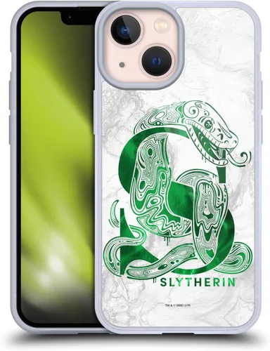 Vista 90 de Head Case Designs Funda de gel con licencia oficial de Harry Potter Gryffindor Aguamenti Deathly Hallows IX [grado militar] compatible con Apple