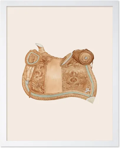 Vista 18 de Poster Master Póster vintage de cuero para silla de montar, estampado retro de vaquero, arte de silla de montar, diseño occidental, impresión