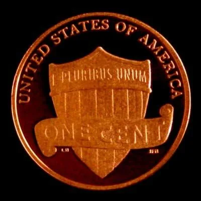 Vista 2 de 2011-S Lincoln Shield Cent PRUEBA Lincoln Memorial Penny
