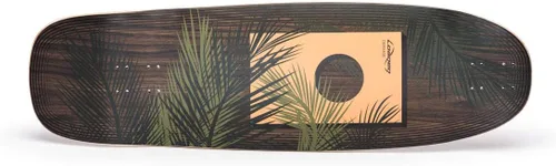 Vista 2 de Loaded Boards Omakase Bamboo Longboard Skateboard Completo Palmera