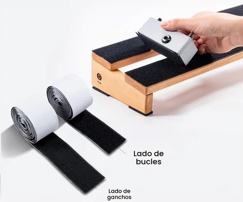 Vista 7 de ENO MUSIC Pedalboard Pedal Tape, Guitar Effects Pedal Board Hook and Loop Mounting Tape Length 2M Width 5CM