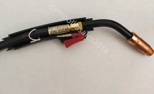 Vista 3 de Pistola de soldadura MIG y antorcha 10' 150AMP se adapta a Lincoln Power Mig 140, Power Mig 140C, Power Mig 140T, Power Mig 180, Power Mig 180C