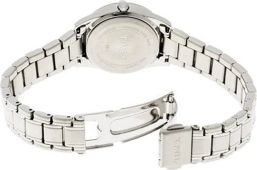 Vista 2 de Timex - Reloj de cuarzo para mujer con esfera analógica y correa de piel