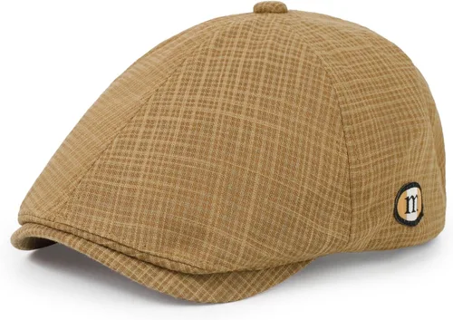 Vista 19 de Sombrero Newsboy de Qlauca para Hombre de Algodón 6 Paneles