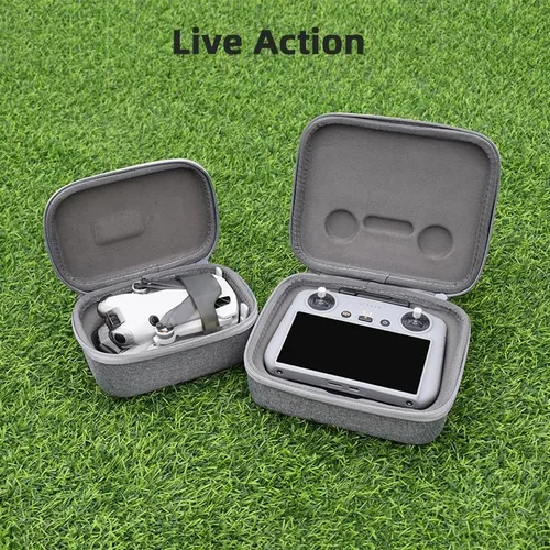 Vista 6 de Coyktonty Bolsa de almacenamiento Estuche de transporte para DJI MINI 4 Pro Drone, MINI 4 Pro Drone Cuerpo/Transmisor Funda Protectora Bolsa