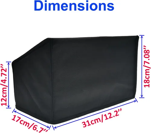 Vista 3 de Protector antiestático impermeable de tela de nailon para Fujitsu ScanSnap iX500 / iX1400 / iX1600 Color Duplex Image Scanner para Mac o PC