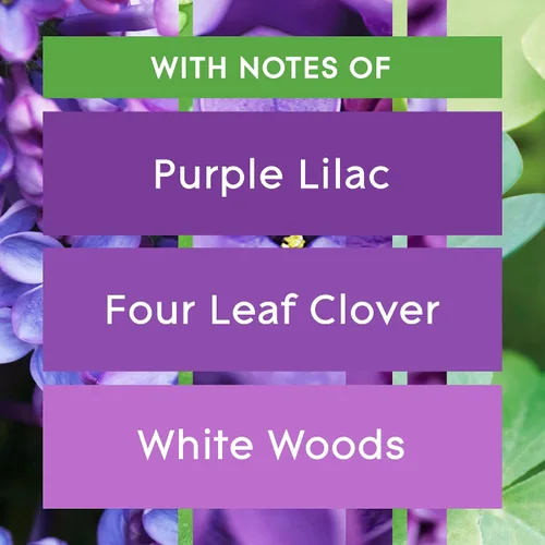 Vista 5 de Glade Tarro de velas, ambientador, Happy-Go-Lilac, 3.4 oz