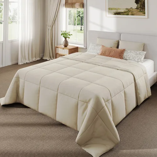 Vista 11 de Cubrecolchón de espuma viscoelástica de 4 pulgadas, soporte medio de doble capa de espuma viscoelástica de gel de 2 pulgadas y colchón de 2 pulgadas