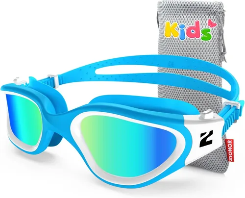 Vista 22 de ZIONOR Gafas de Natación para Niños, G1MINI SE Gafas de Natación Antivaho para Niño Niña 6-14