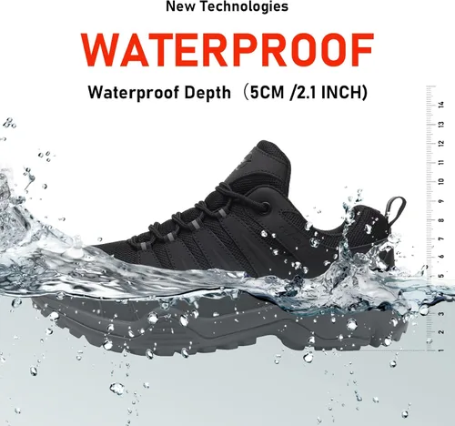 Vista 6 de Grand Attack mens Hiking Shoes,walking