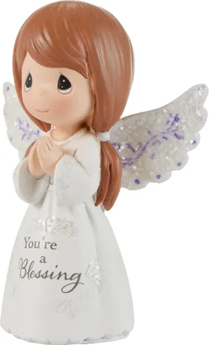 Vista 3 de Precious Moments 162405 Eres una bendición, mini estatuilla de resina