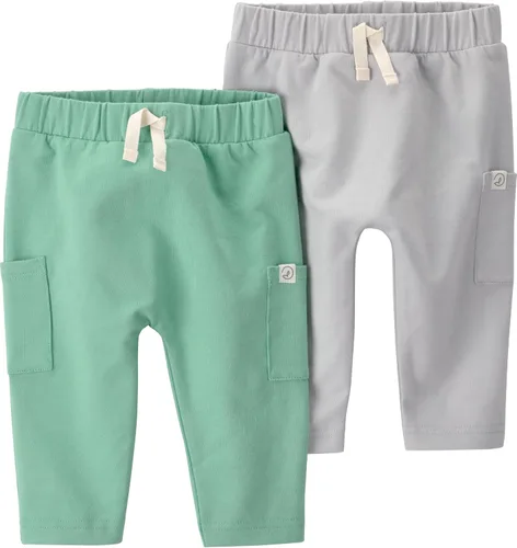 Vista 9 de Little Planet by Carter's Baby 2-Pack Pants Made with Organic Cotton Gris/ Azul