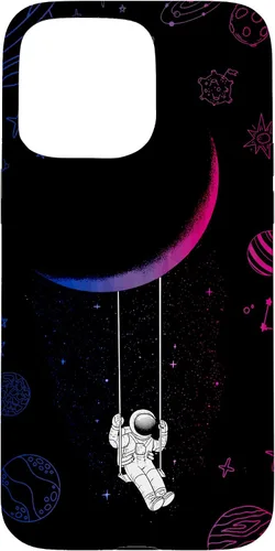 Vista 31 de Astronaut Moon Bisexual Flag Space LGBTQ Gay Pride Ally Bi Case for iPhone 17