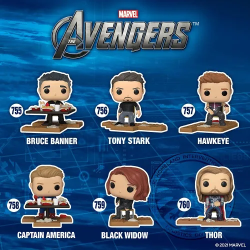 Vista 6 de Funko Pop Deluxe, Marvel: Serie de Vengadores Victory Shawarma - Figura de Bruce Banner 1 de 6 - Exclusivo de Amazon - Figura de vinilo