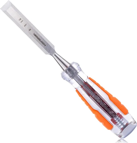 Vista 10 de Vanquish Cincel de madera de alto impacto con hoja forjada de una pieza cincel de mortaja de 1-1/4 pulgadas para carpintería (4607)