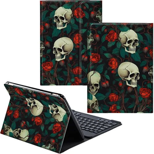 Vista 62 de Para Samsung Galaxy Tab S6 Lite Funda 2022/2020 Teclado Inalámbrico Desmontable Y Cubierta De Soporte De Cuero PU Funda Protectora Para Samsung
