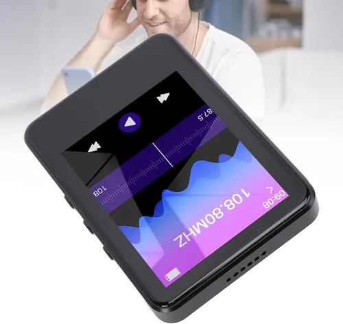 Vista 6 de Yinhing 2.4 Inch MP4 Player Music Touch Screen with 5.0 Camera HD Display 128GB Expandable Memory 300mAh Battery for Videos E Books