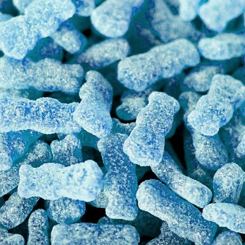 Vista 5 de SOUR PATCH KIDS Caramelo suave y masticable de frambuesa azul, bolsas de 12-8 onzas