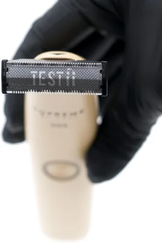 Vista 9 de Supreme Trimmer Testii STH120 - Recortadora de pelo para hombre Arena