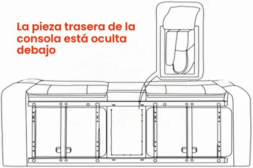 Vista 6 de Betsy Furniture Juego de sofá reclinable de microfibra para sala de estar 8007 (gris, sofá+sofá biplaza+reclinable)