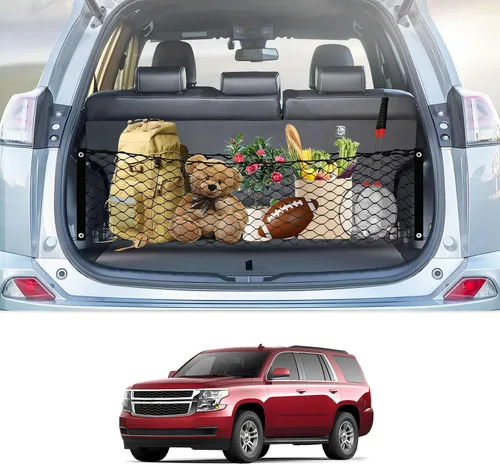 Vista 12 de Karltys Red de carga para red de maletero BMW X5 2021-2026 Red de malla elástica estilo sobre Ganchos de metal resistentes Accesorios BMW X5