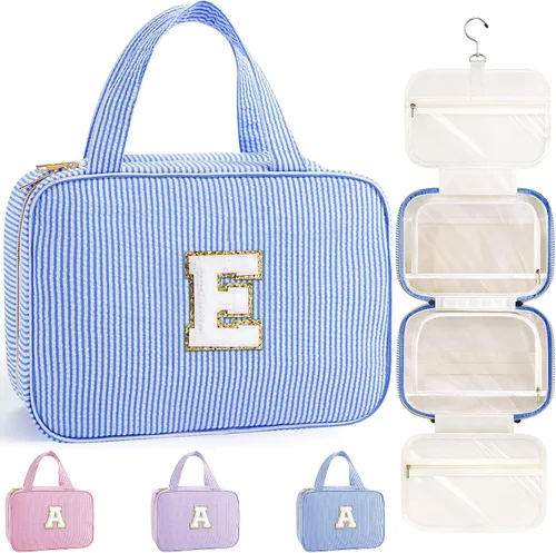 Vista 13 de TOPEAST Regalos de Navidad para Mujeres, Adolescentes y Niñas - Bolsa de Aseo Colgante de Viaje y Bolsa de Maquillaje, Bolsa de Aseo Personalizada