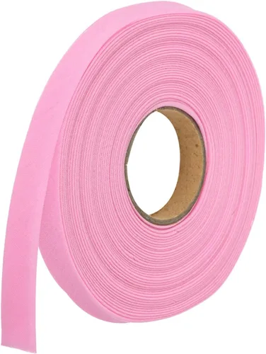 Vista 11 de MECCANIXITY Cinta al bies de doble pliegue de 1 pulgada, cinta al bies de poliéster continua a granel para coser, costura, acolchado, dobladillo