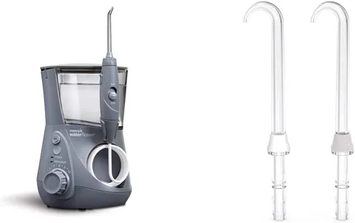 Vista 9 de Waterpik El irrigador dental acuario + puntas de reemplazo de prótesis de implantes - El sistema eléctrico de higiene dental elimina hasta el 99.9%