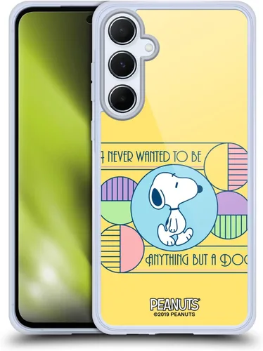 Vista 316 de Head Case Designs Snoopy Deco Dreams - Funda de gel con licencia oficial de Peanuts Blue Pattern [protección de grado militar] compatible con Google