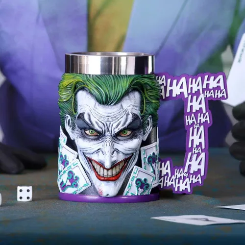Vista 5 de Nemesis Now Producto oficial de The Joker Tankard, morado, 6.1 in, resina