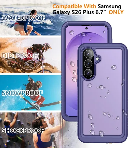 Vista 89 de Temdan - Funda impermeable diseñada para iPhone 12, protector de pantalla y cámara integrado IP68 bajo el agua, cuerpo completo, a prueba de caídas