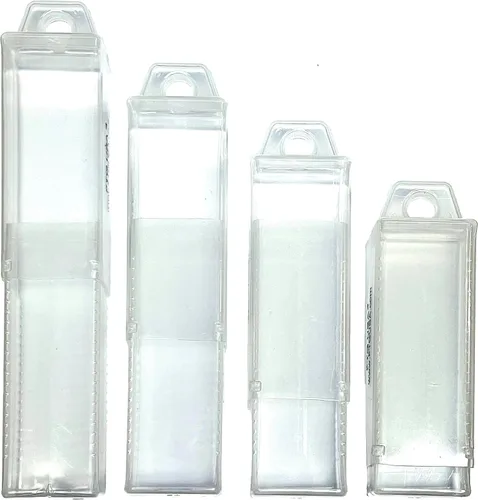 Vista 8 de FTG USA Contenedor de almacenamiento Caja de plástico extensible de 6 piezas utilizada como caja de almacenamiento para avellanadoras y brocas