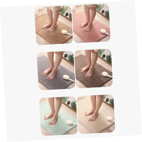 Vista 7 de Unomor Tapete de baño absorbente para puerta de interior, tapete de baño absorbente, tapete interior para puerta interior, interior, interior, Gris