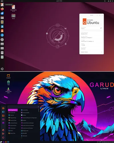 Vista 3 de 64 GB - 18 en 1, unidad USB de arranque 3.2 para Linux y Windows 11, Zorin Mint Kali Ubuntu Tails Debian, UEFI y Legacy compatibles