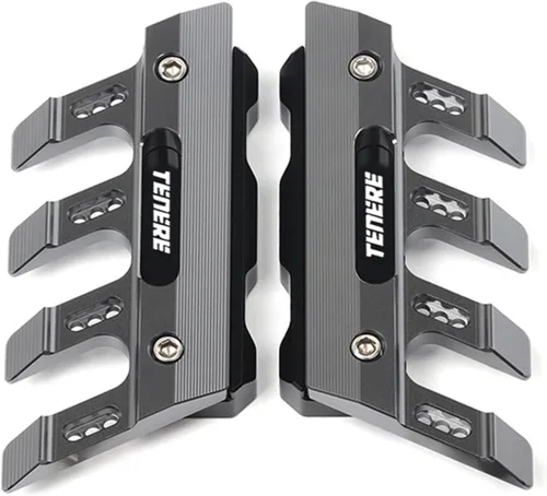 Vista 10 de Protector de guardabarros de motocicleta para Yamaha XT660Z XT660R Tenere Anticaídas Negro