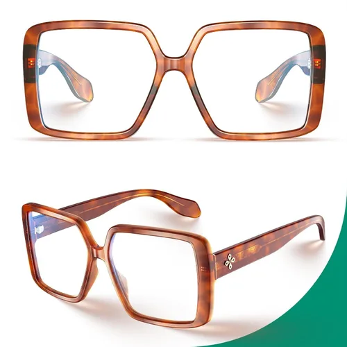Vista 7 de VISOONE - Lentes de lectura progresivas multifocales de gran tamaño con bloqueo de luz azul y antiniebla, elegantes, para mujeres, Harvard