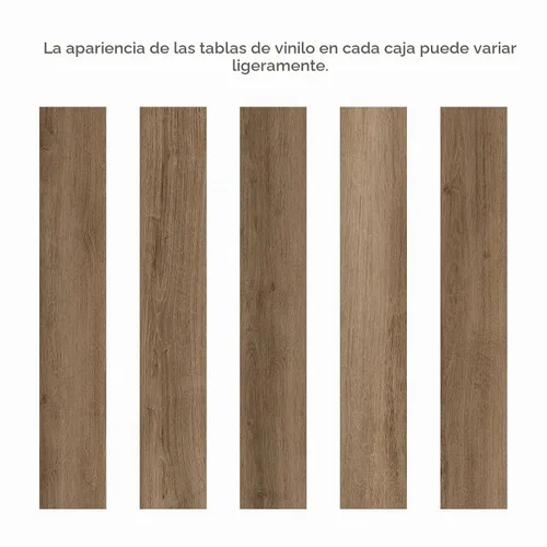Vista 6 de Mysflosy Azulejos de suelo autoadhesivos, tablones de vinilo de lujo autoadhesivos, 6 x 36 pulgadas, paquete de 36 unidades de 54 pies cuadrados