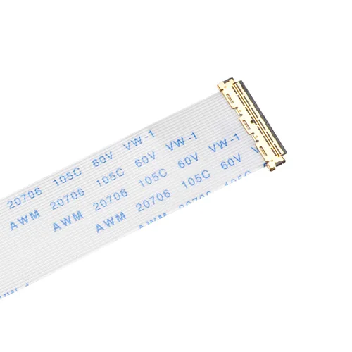 Vista 4 de uxcell Cable plano flexible, 30 pines de 0.020 in de paso de 3.937 in, FPC FFC, cable de cinta flexible para TV LCD, audio para automóvil